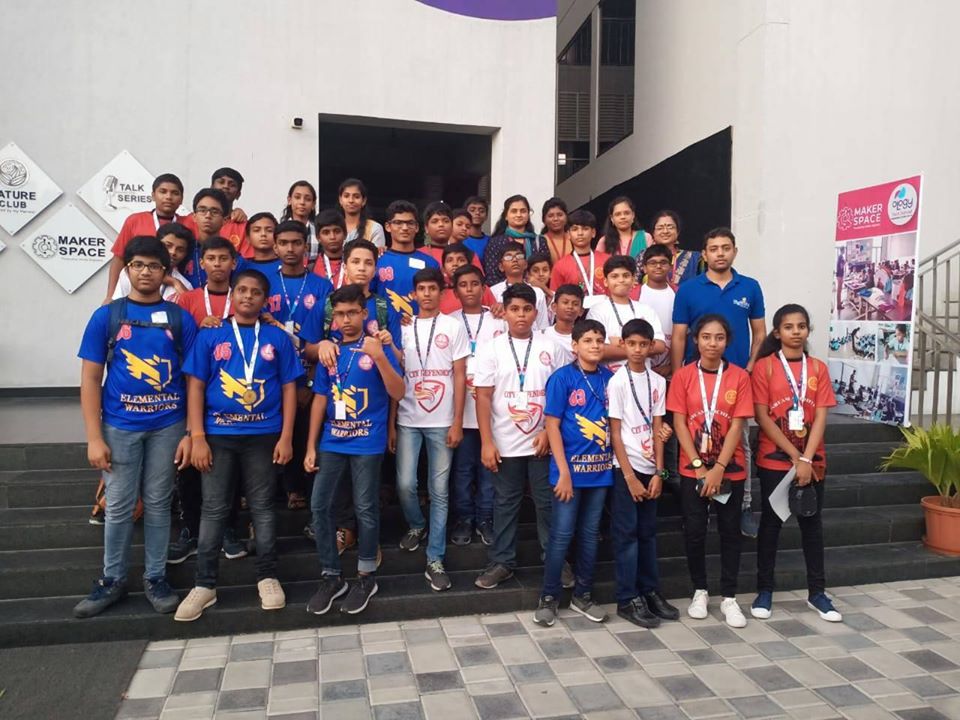 Architects Elemental Warriors and City Defenders qualified for the National Level competition of the First Lego League Competition